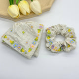 DOUBLE SIDED EMBROIDERED FLOWER HEADBAND_CWAHA3694