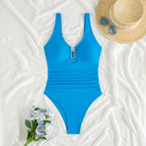 SLIM WOMENS ONE PIECE SWIMSUIT BIKINI_CWMW0616