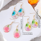 FASHIONABLE FLOWER PASTORAL STYLE EARRINGS_CWAJE2008