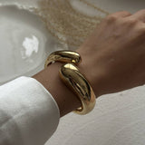 DESIGN IRREGULAR FASHION ALLOY SMOOTH BRACELET_CWMM3117