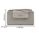 Women Large-Capacity Buckle Wallet_Cwab1253