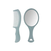 CHILDREN HANDLE 2 PIECE MIRROR COMB SET_CWMM0906
