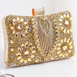 Women Dinner Chain One-Shouler Diamond Bag_Cwab0597