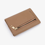 Four Leaf Clover Hidden Buckle Retro Wallet_Cwab1653