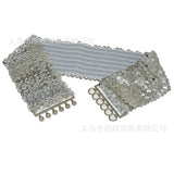 Women'S Stretch Fish Scale Sequin Girdle_Cwabe0492