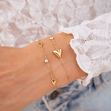 LUXURY GOLD PLATED ZIRCON ADJUSTABLE BRACELET_CWMM3887