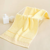 PURE COLOR COTTON QUALITY FLOWER THICK WOOL TOWEL_CWMM2299