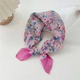 COTTON LINEN SQUARE SCARF BREATHABLE NECK WRAP_CWMS0673