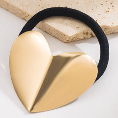 SWEETHEART METALLIC ELASTIC HAIR TIE_CWAHA6230
