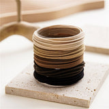 BLACK COFFEE COLOR SET HAIR TIES_CWAHA0332