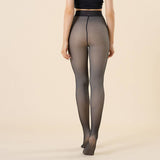 PLUS SIZE WARM NUDE SHEER LEGGINGS WITH STIRRUP_CWMM8968