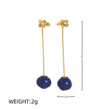 FRESH FRUIT VEGGIE 18K GOLD PLATED EARRINGS_CWAJE5067