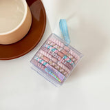 Color Woven Hair Ties Girls Ponytail Set_Cwaha08368