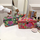 NEW CHINESE STYLE BIG FLOWER COSMETIC BAG_CWAB4499