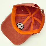 SMILEY FACE PARENT CHILD BASEBALL CAP SUN HATCWAH1241