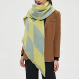 DIAMOND SCARF STYLISH GEOMETRIC SCARF_CWASC0121