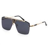 LARGE FRAME SUNGLASSES SQUARE FRAME SUNGLASSES_CWASG0577