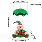 CHRISTMAS PARACHUTE DOLL DECORATION ORNAMENTS_CWMM2860