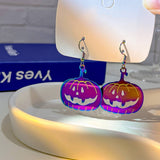 HALLOWEEN TRENDY COLORFUL GRADIENT EARRINGS_CWAJE1845