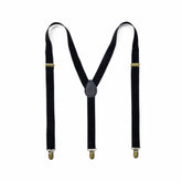 RETRO STRIPED BRONZE Y SHAPED ELASTIC STRAPS_CWMM1108