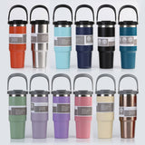 20OZ 30OZ CAR CUP DOUBLE LID STRAW INSULATED MUG_CWMM7918