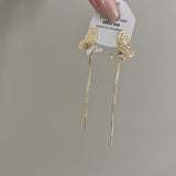 HOLLOW BUTTERFLY TASSEL EARRINGS_CWAJE1287