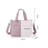 Fashion Solid Color Handbag Shoulder Messenger Bag_Cwab3445