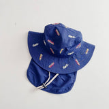 CHILDRENS FASHION CARTOON QUICK DRY FISHERMAN HAT_CWAH2865