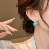 RETRO ROUND SIMPLE VERSATILE EARRINGS_CWAJE2347