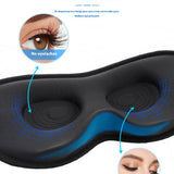 3D SOFT SLEEP MASK LIGHT BLOCKING BREATHABLE_CWMM8042