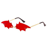 FUNNY BAT SUNGLASSES SMALL FRAME SUNGLASSES_CWASG0610