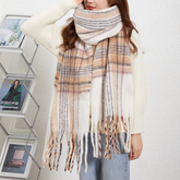 BRUSHED WINTER SCARF SPRING FALL LAYERING_CWASC2699