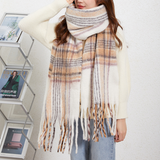 BRUSHED WINTER SCARF SPRING FALL LAYERING_CWASC2699
