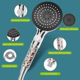 NEGATIVE ION FILTER BOOSTER SHOWER HEAD_CWASC1712