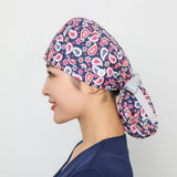 Long Hair Style Baotou Hat Frosted Work Hat_Cwah3385