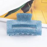 Cwaha1437_Glitter Powder Rectangle Gentle Hair Claw Clip