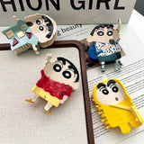 CARTOON BOY ACETATE HAIR CLAW CUTE ANIME STYLE_CWAHA5747