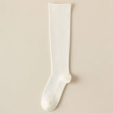 Women Stockings Leisure Solid Color Tube Socks_Cwms0291