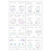 HOLOGRAPHIC EYELINER TATTOO STICKERS FOR RAVES_CWMM8249