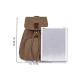 BACK TO SCHOOL CANVAS BACKPACK LAPTOP COMPARTMENT_CWAB2212