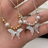 NEW HIGH END BUTTERFLY PENDANT NECKLACE FOR WOMEN_CWAJE3070