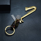 NEW COWHIDE ALLOY MUSICAL INSTRUMENT KEYCHAIN_CWMM5018