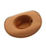 Unisex Cowboy Fedora Hat Ethnic Style_Cwah04434