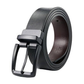MENS DOUBLE SIDED ROTATABLE PIN BUCKLE BELTS_CWABE0465