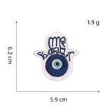 NEW DEVILS EYE EMBROIDERY CLOTHING PATCH_CWMM4025