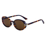 OVAL FRAME SUNGLASSES SMALL FRAME SUNGLASSES_CWASG0670