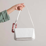 GEOMETRIC SPLICING SMALL SQUARE BAG SHOULDER BAG_CWAB1935