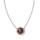 Football Basketball Small Pendants Sports Necklace_Cwmm3751