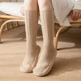 Winter Floor Socks Fuzzy Indoor Slipper Shoes_Cwms0725