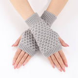 Warm And Cold-Proof Pineapple Flower Gloves_Cwag0107
